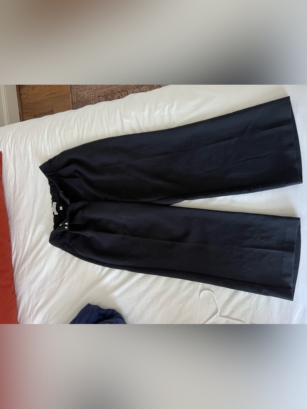 Abercrombie Black Wide-Leg Pants